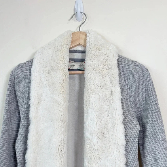 Anthropologie Saturday Sunday Open  Sherpa Cardigan - Picture 3 of 14